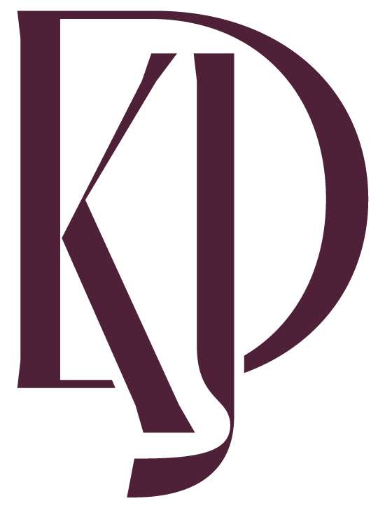 Monogram KJ Design.